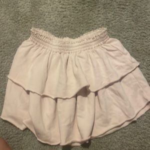 NWT Light pink flowy mini skirt from aerie super flattering!